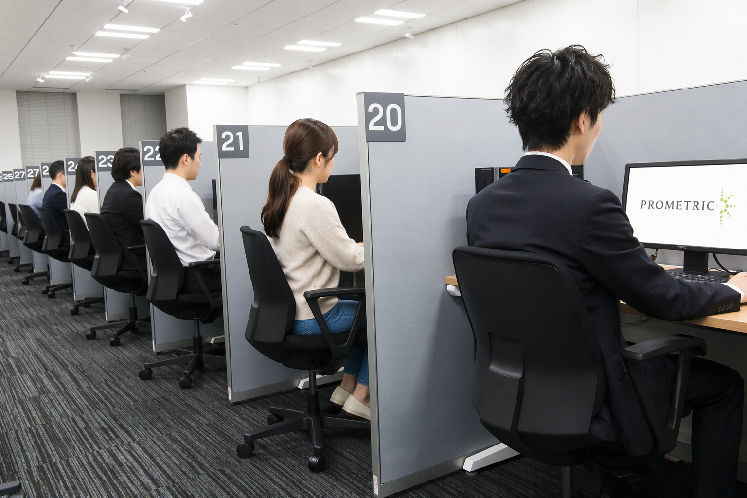 CBT試験会場のイメージ
