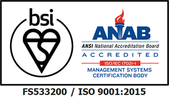 ISO9001:2015のロゴ